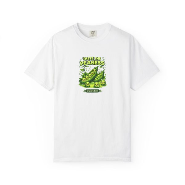 T-Shirt — “Taste the Peaness” Vintage Pea Graphic Tee